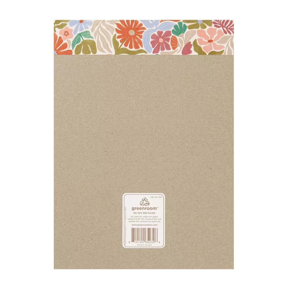 greenroom 8.5"x11" Legal Pad Cream: Notepad for All Occasions, Top Binding, Special Rule, Off-White Paper Basics - Image 5