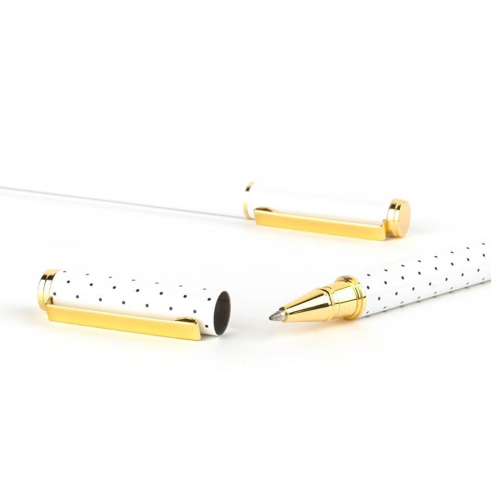 Essentials 2pk Pen Set White and Black Dot - Image 3
