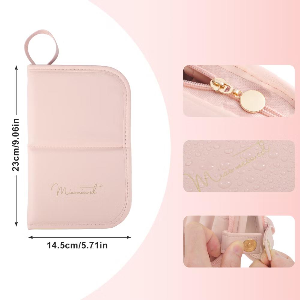 Waterproof Stand-Up Makeup Brush Bag 1 Pc - Image 11