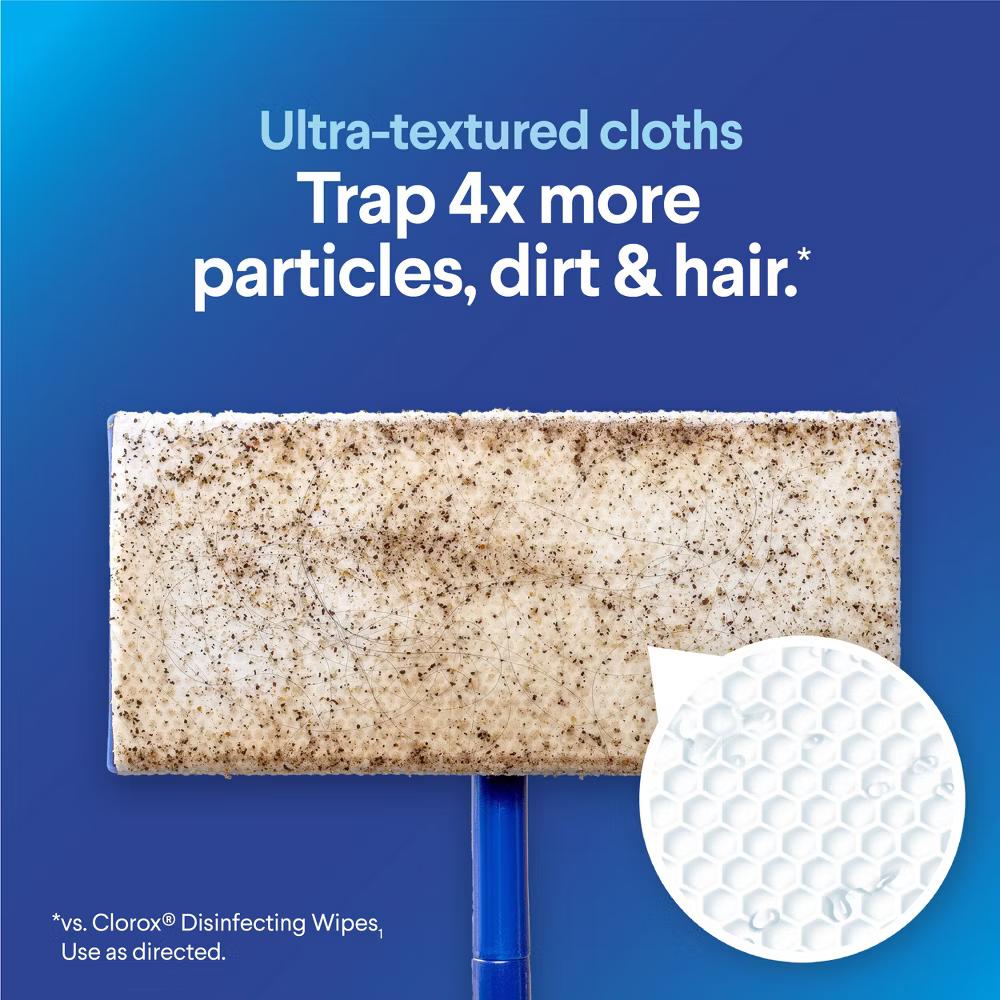 Scentiva Disinfecting Wet Mopping Refill Cloths - Coconut & Waterlily - 24ct: Compatible With Swiffer, For Linoleum & Tile Floors - Image 6