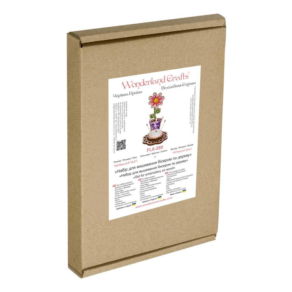 Crafts Bead embroidery kit on wood FLK-280 - Image 3