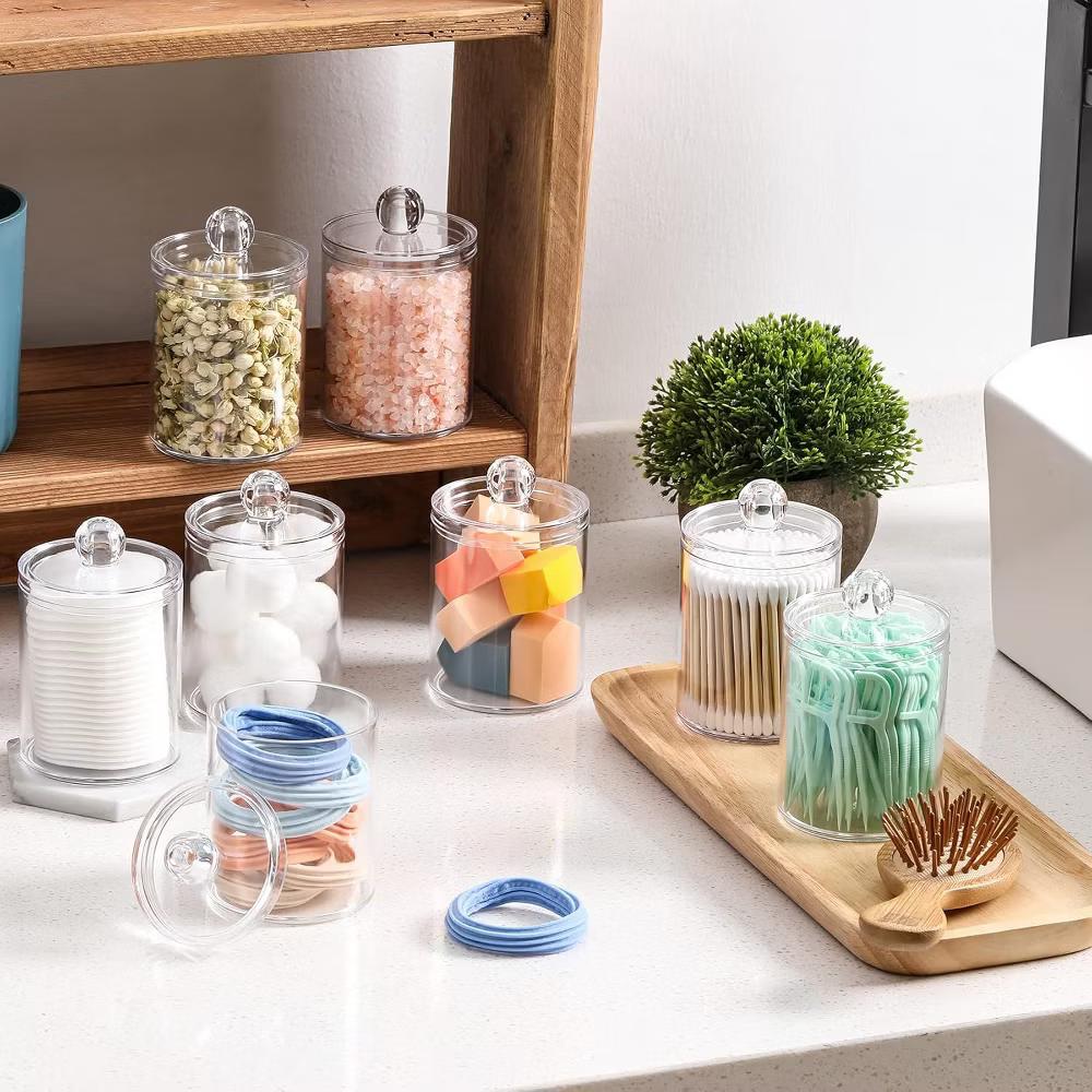 Maison Acrylic Qtip Holder Dispenser - Image 14