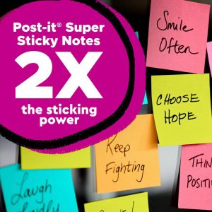 Summer Joy Super Sticky Notes 7pk