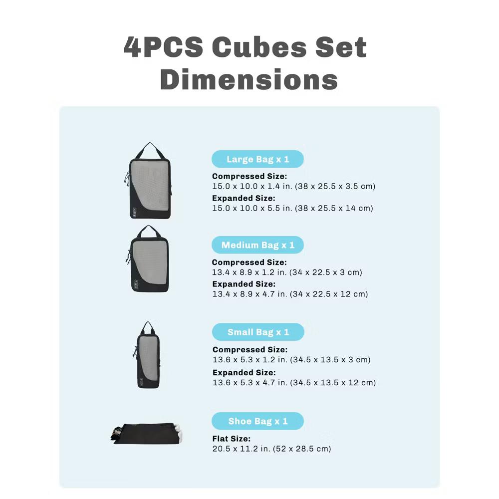 Compression Packing Cubes Set - Image 5