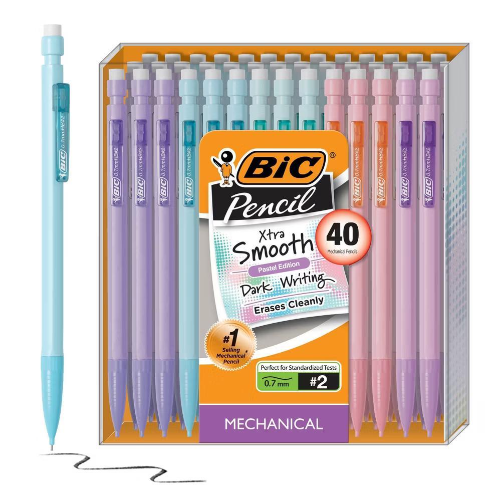 40pk Xtra Smooth 0.7mm Mechanical Pencils: Back to School Supplies - Image 3