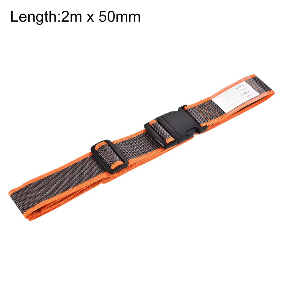 Travel Outdoor Luggage Adjustable Buckle Belt Utility Strap 2 Pcs - Image 11