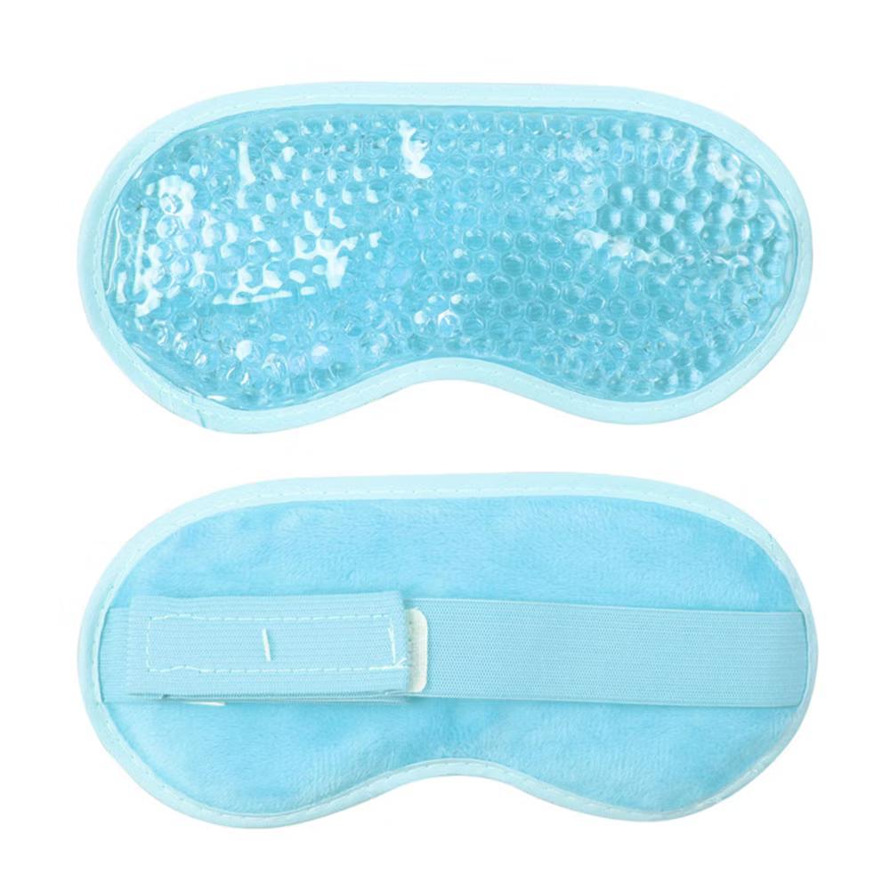Reusable Gel Bead Eye Mask Hot and Cold Compress PVC Eye Cover with Adjustable Strap - Image 14