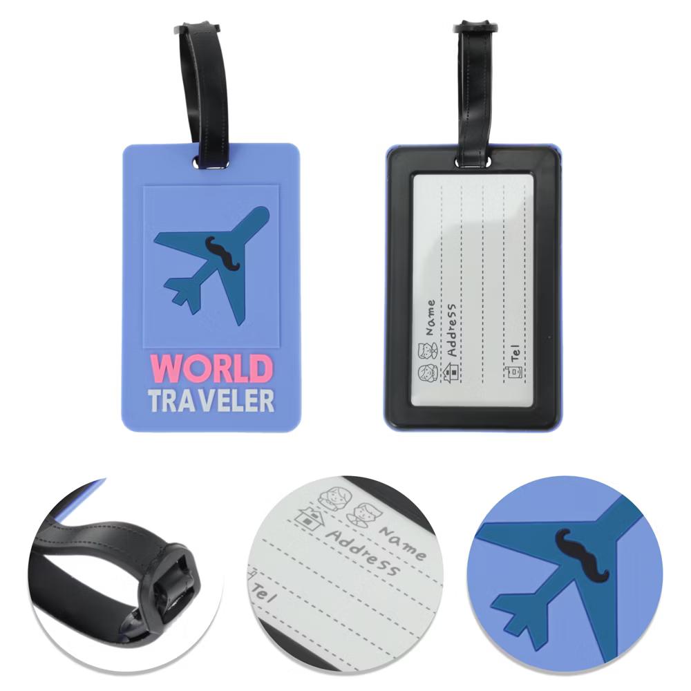 Plane Pattern Luggage Tag 1 Pc - Image 3