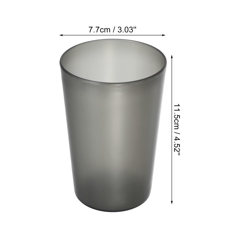 Bathroom Toothbrush Tumblers PP Cup for Bathroom 4.92''x3.03'' 2pcs - Image 6