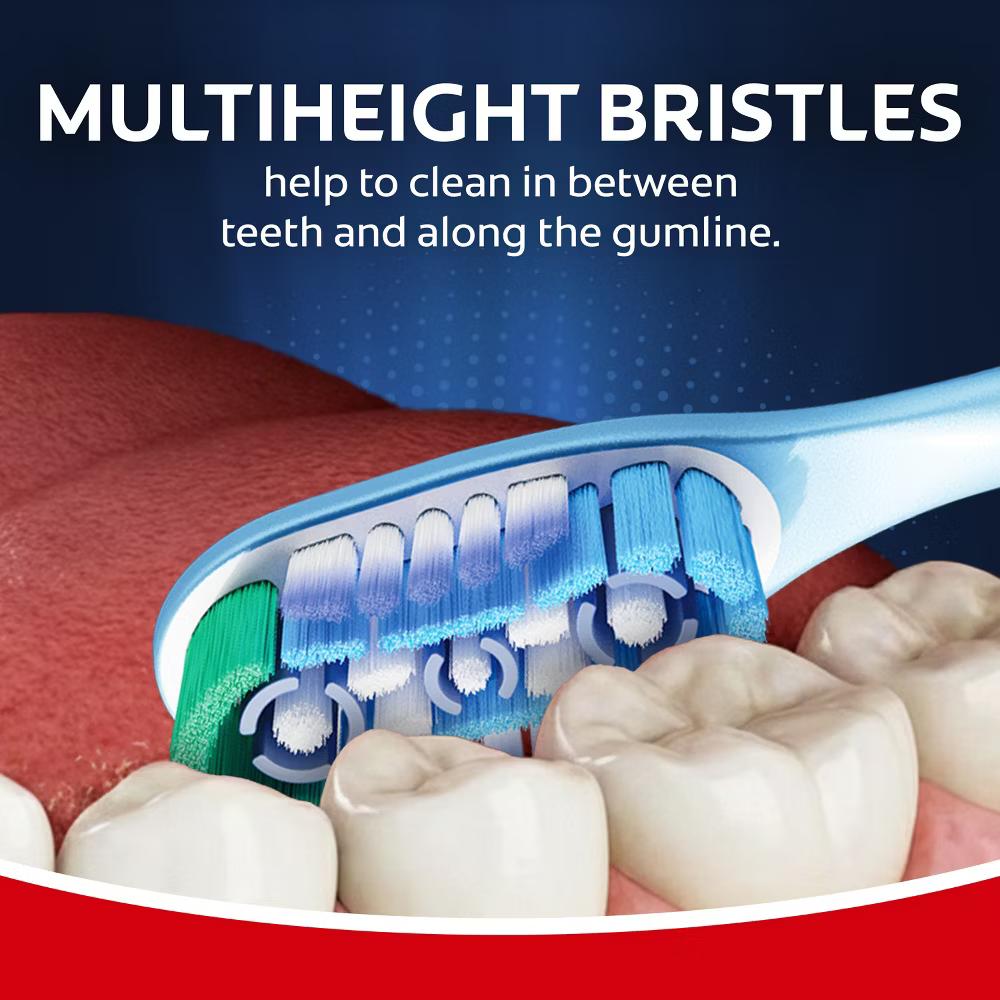 360 Deep Clean Manual Toothbrush - Medium - 4ct - Image 9