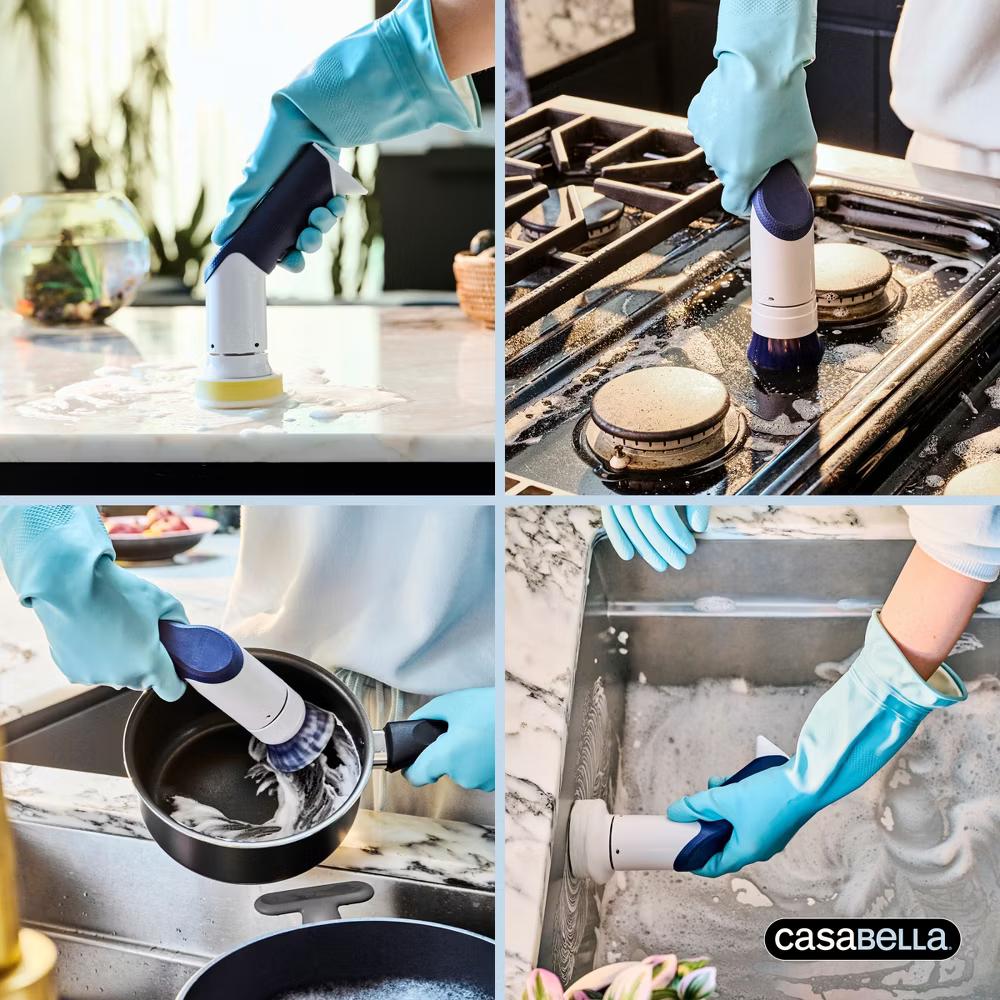 Casabella Power Spin Handheld Scrubber - Image 8