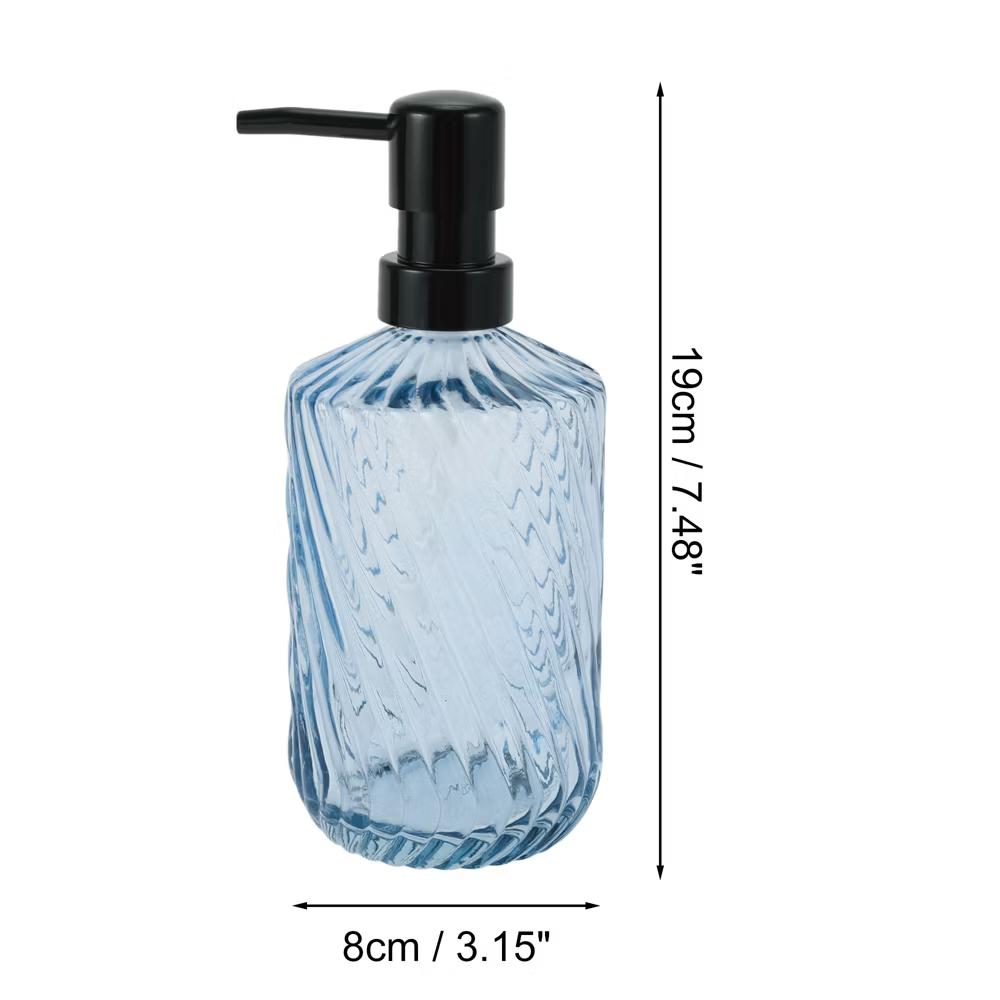 Simple Twill Lines Soap Pump Dispenser 450ml 1 Pc - Image 4