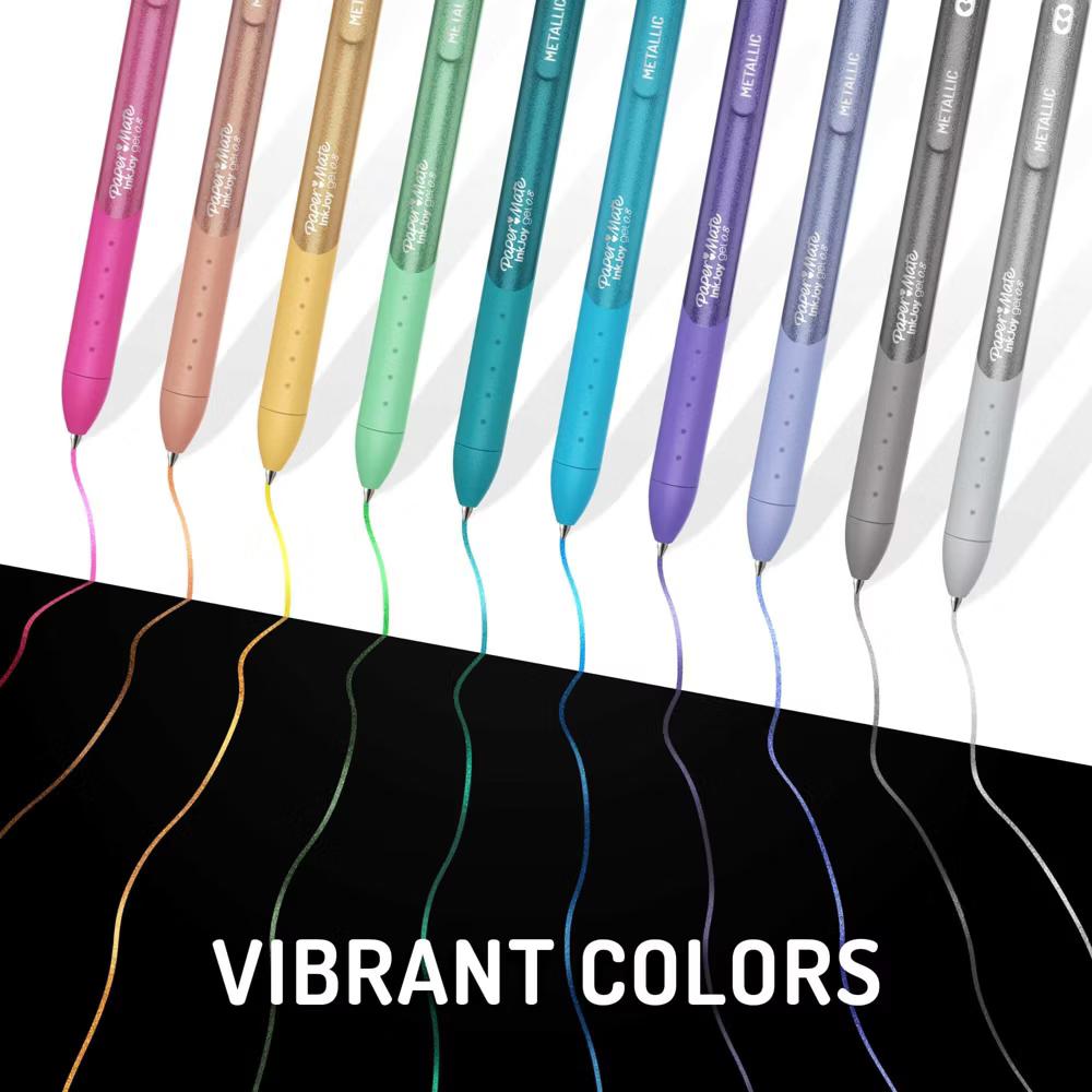 Paper Mate Ink Joy Gel Metallic Ink Pens 6ct