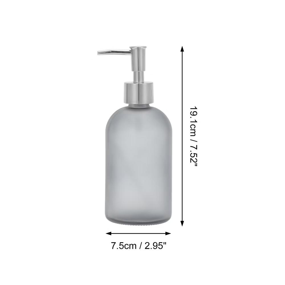 Reusable Cylinder Frosted Soap Dispenser 1 Pc - Image 20