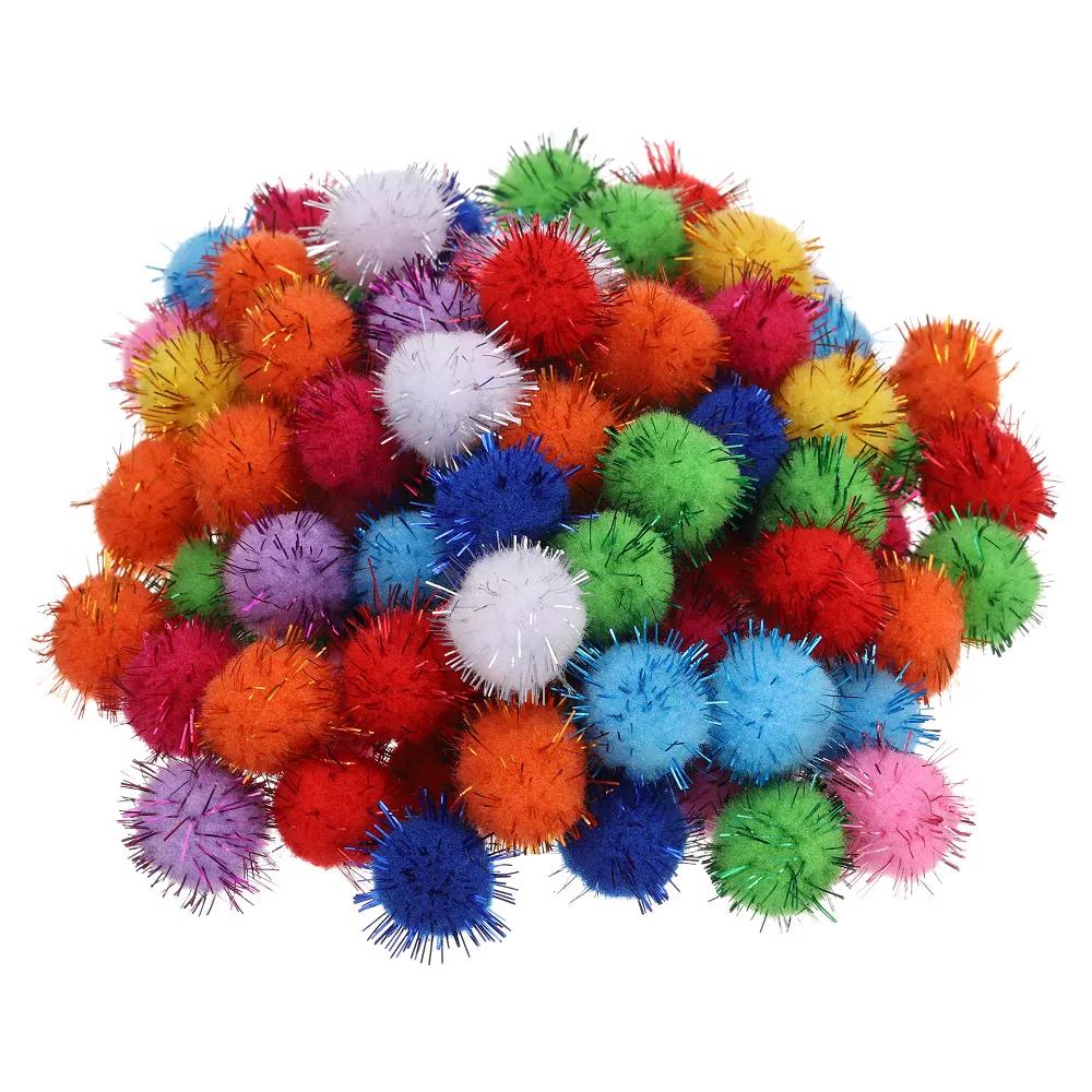 Creative High Elastic Decoration Home Art Supplies Pom Poms 0.6" - Image 4