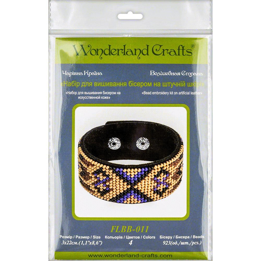 Crafts Bead embroidery kit on artificial leather FLBB-011 - Image 3