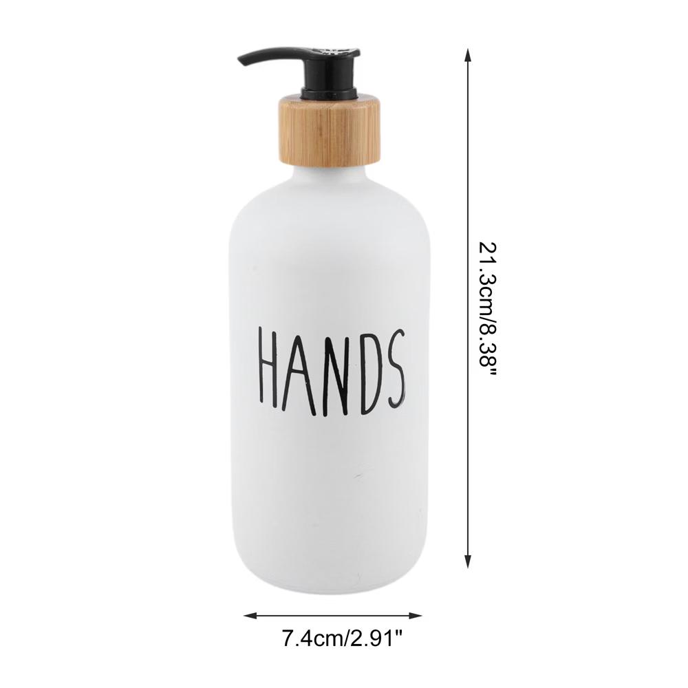 Elegant Contains the Letters DISHES Soap Pump Dispenser for Bathroom 16.9oz 1 Pc - Image 32