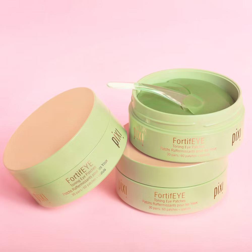 Pixi FortifEYE Toning Eye Patches with Collagen - 60ct: Paraben-Free, Phthalate-Free, Normal Skin, Scented - Image 7