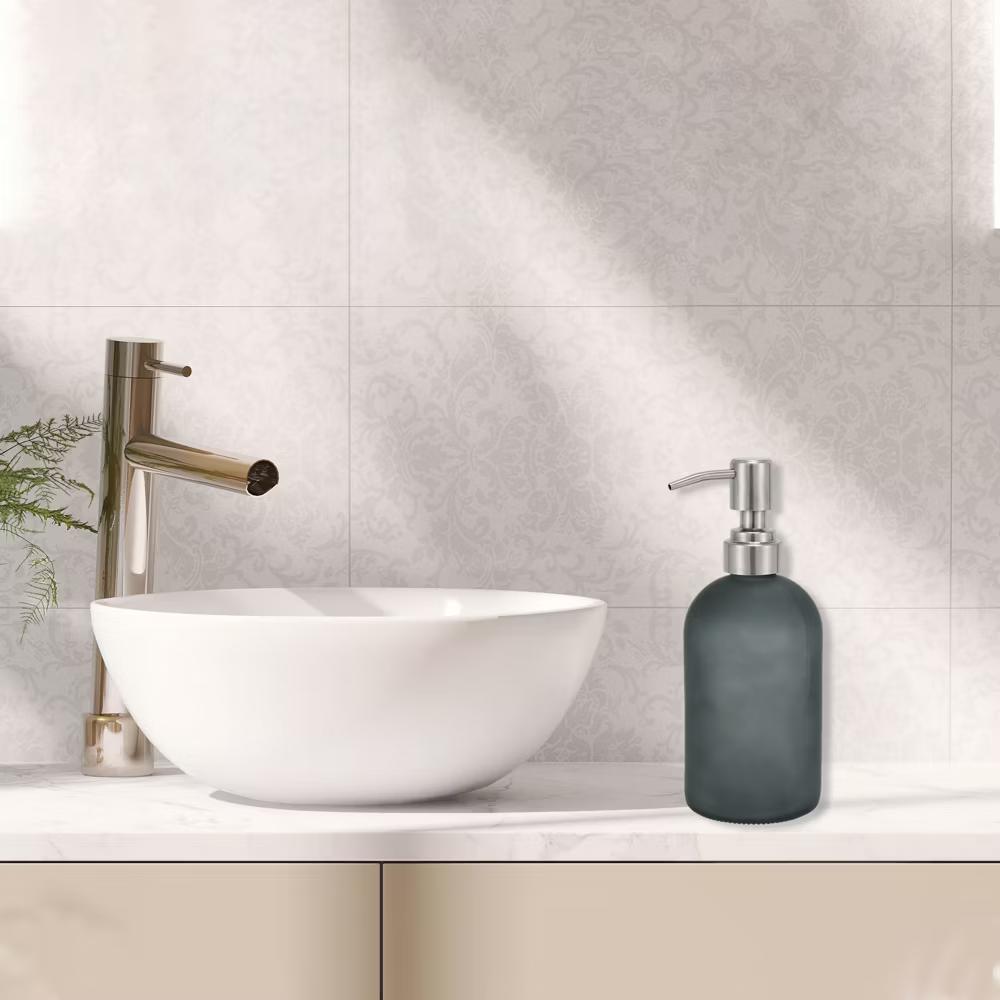 Simple Cylindrical Soap Pump Dispenser for Kitchen 400ml 1 Pc - Image 10