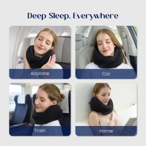 Cooling Neck Travel Pillow- Dream Valley