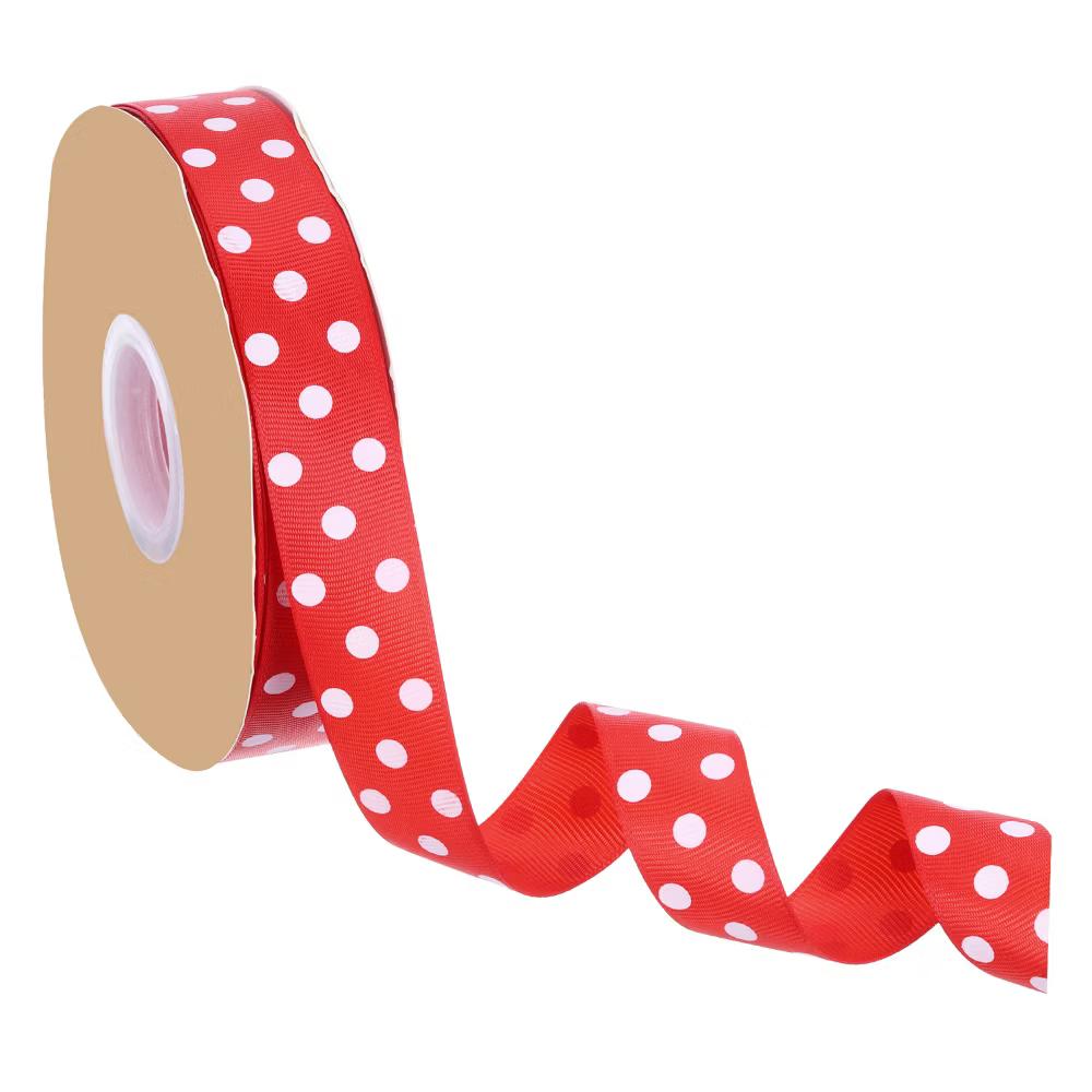 Wired Edge Craft Embellishments Polka Dot Grosgrain Ribbon 48 Yards - Image 8