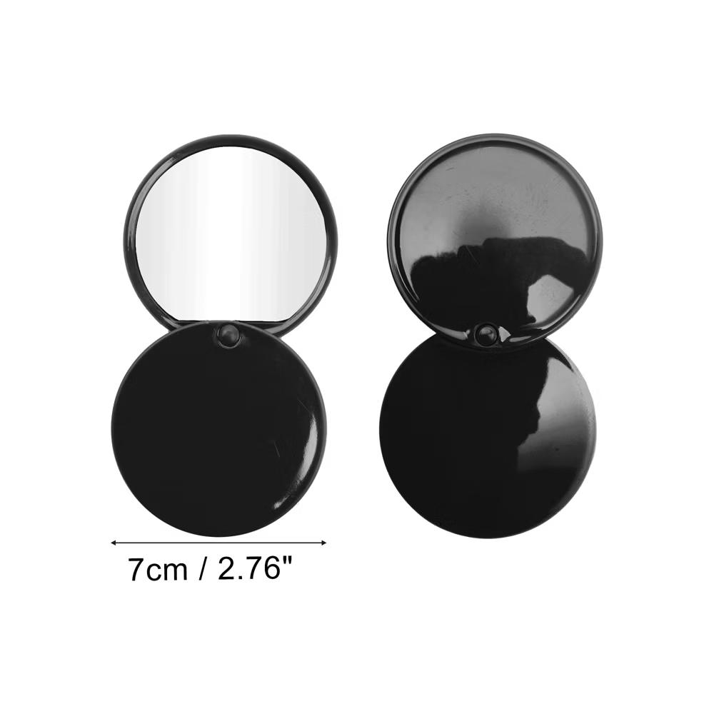 Durable Round Cosmetic Mirrors 1 Pc - Image 2