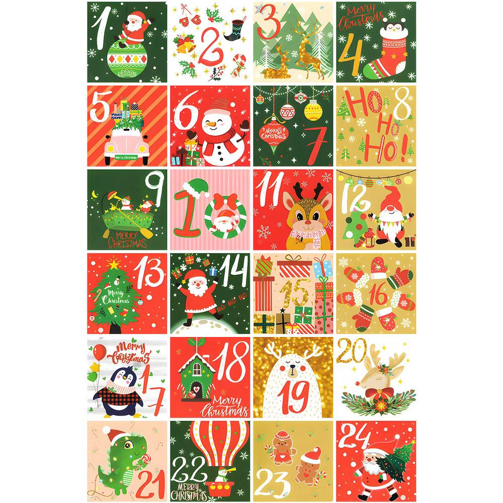 Christmas Advent Calendar Countdown Gift Boxes - Image 3