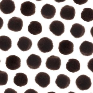 0.75in Black Pom Poms for Crafts DIY Art Creative, 100pcs