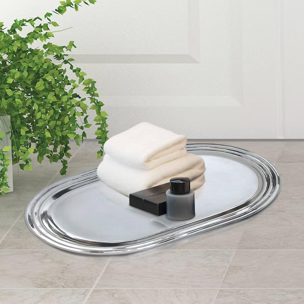 Chrome Plated Storage Amenity Tray - Image 4