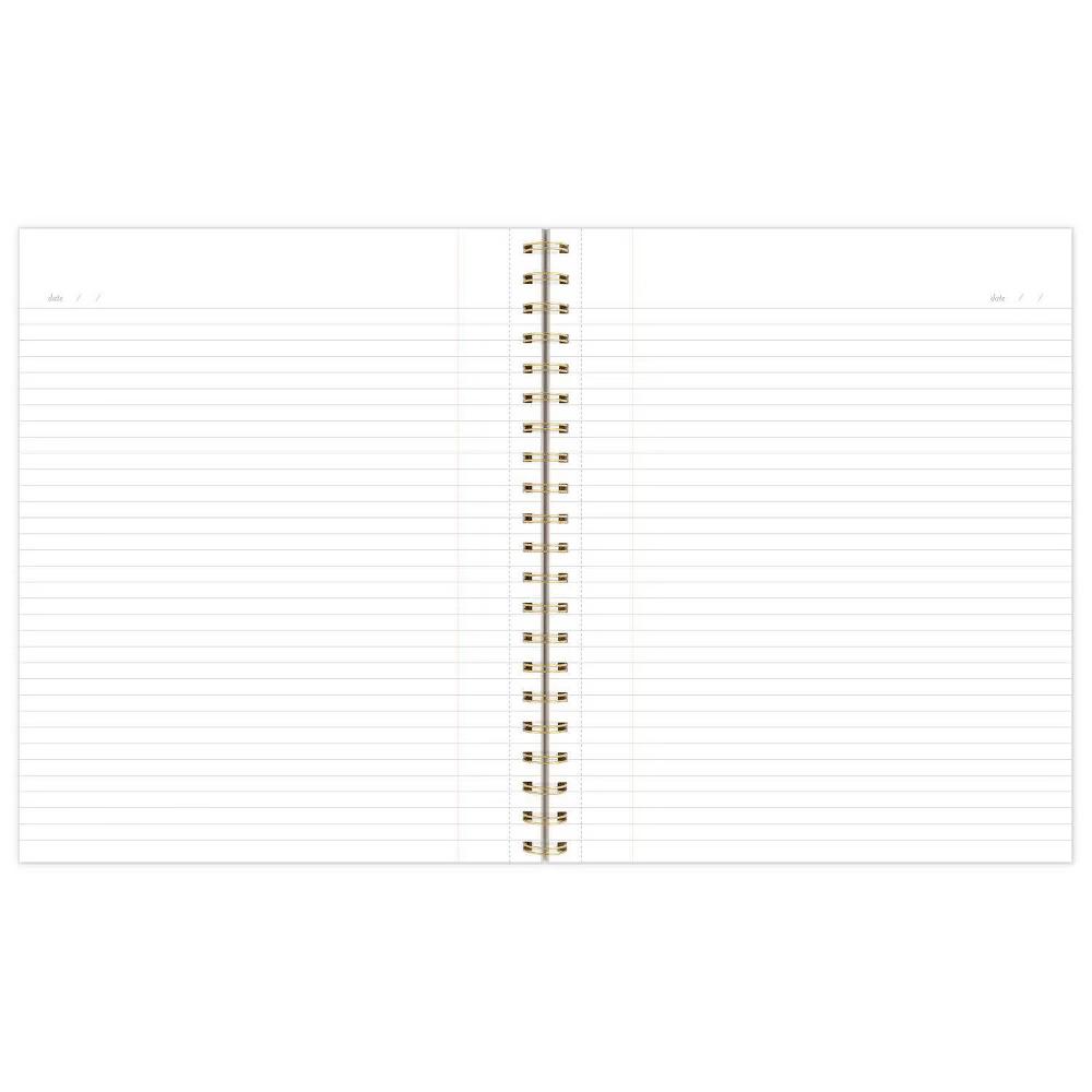 Essentials 100pg Ruled Notebook 11"x9.625" Spiral White Dot: College Ruled, Soft Cover, Acid-Free, Perforated Pages - Image 7