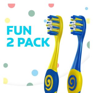 Kids Manual Toothbrush Extra Soft - 2ct
