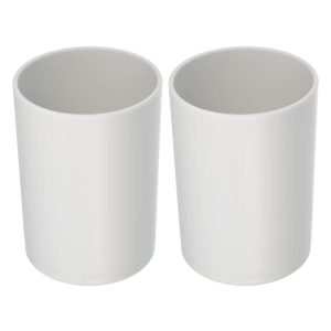 Bathroom Toothbrush Tumblers PP Cup for Bathroom Kitchen 4.72''x2.91''