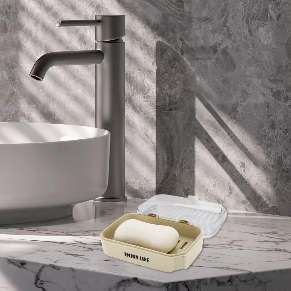 Soap Holder with Cover 5.51"x4.13"x1.81" 1 Pc - Image 8