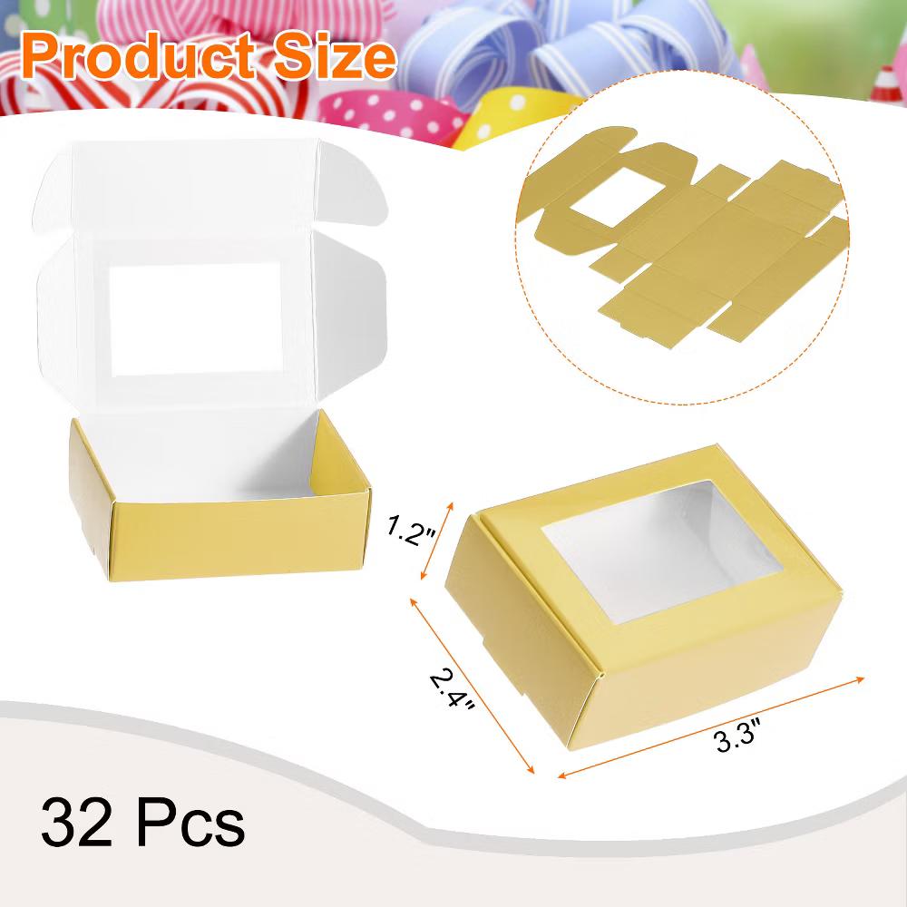 Durable Soap Packaging Boxes Window Design Versatile Applications Gift Box 32 Pcs - Image 11