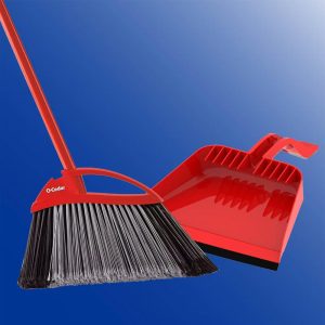 PowerCorner Pet Pro Broom with Step-On Dustpan