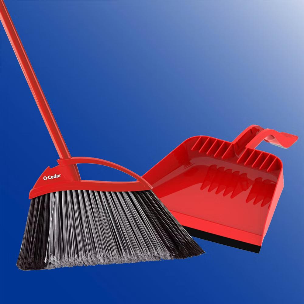 PowerCorner Pet Pro Broom with Step-On Dustpan