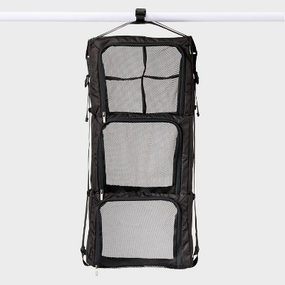Packing Cube Shelf Black - ️: Solid Travel Luggage Accessory