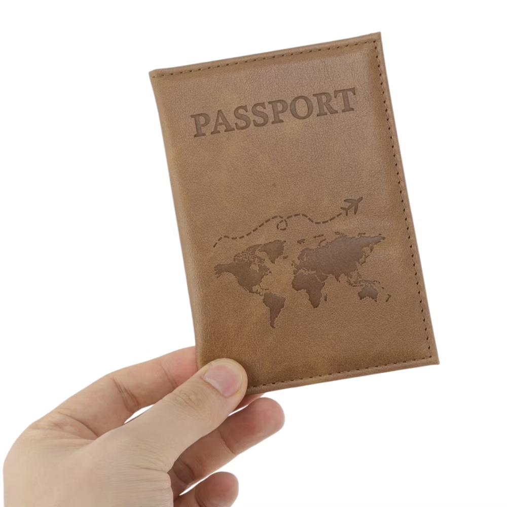 Textured Letter Passport Holder 1 Pc - Image 7