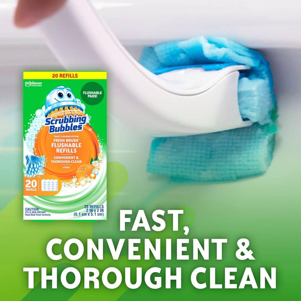 Scrubbing Bubbles Fresh Brush Flushable Refills - Image 6