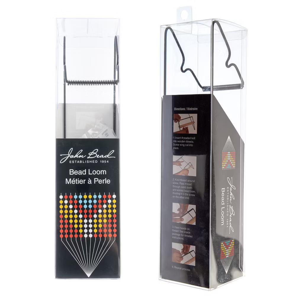 Bead Loom Kit, Seed Bead Loom Kit for DIY Necklace Bracelet Weaving Jewelry Making - Image 6