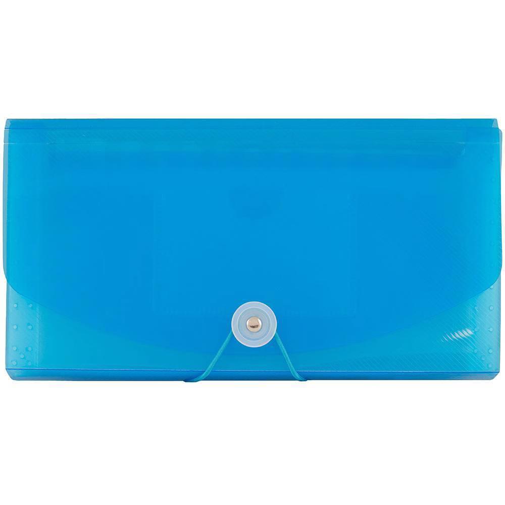 5" 10 1/2" 13 Pocket Plastic Expanding File Folder - Check Size - Image 3