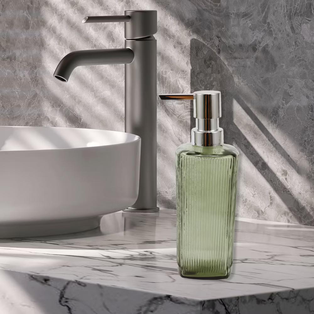 Classic Vertical Lines Soap Pump Dispenser for Bathroom 350ml 1 Pc - Image 72