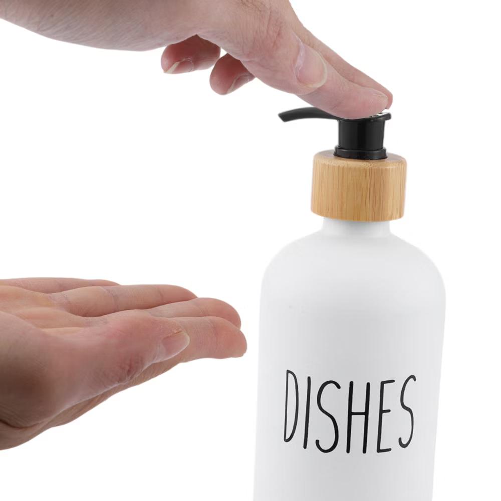 Elegant Contains the Letters DISHES Soap Pump Dispenser for Bathroom 16.9oz 1 Pc - Image 15