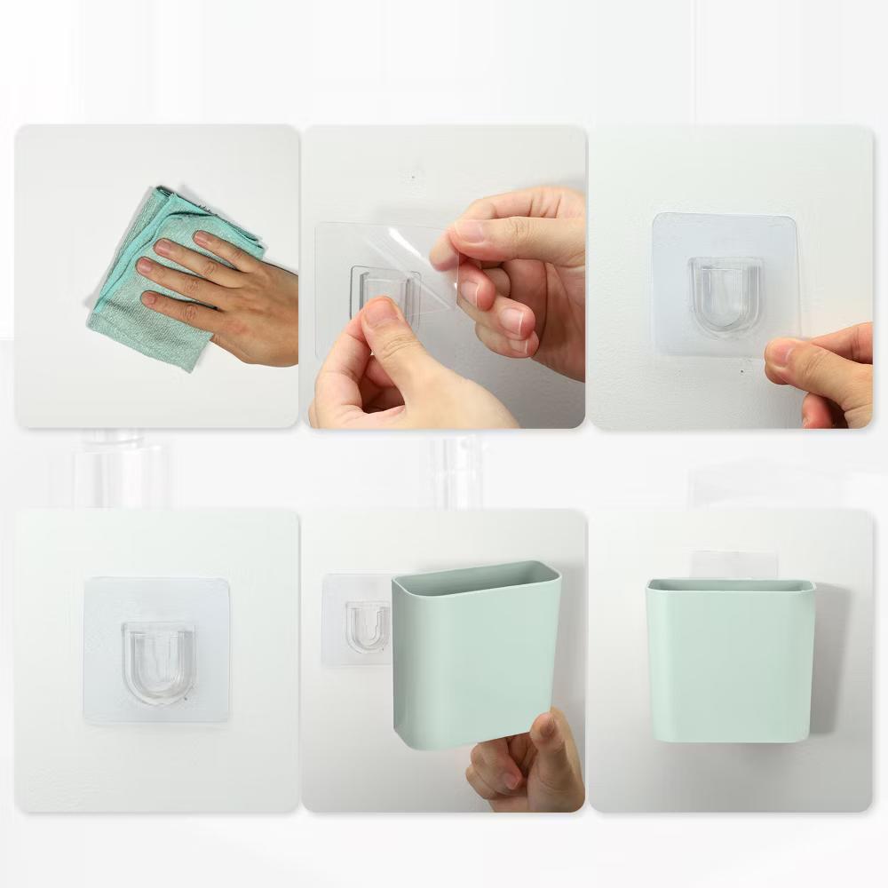 Wall Mount Toothbrush Holder 4.65"x2.48"x4.25" 1 Pc - Image 6