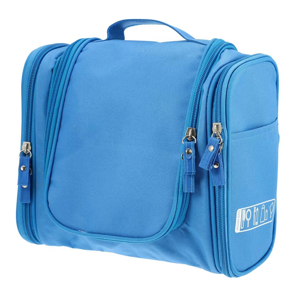 Travel Makeup Bag Travel Toiletry Organizer Makeup Brush Holder Waterproof Oxford Cloth 1 Pc - Image 13