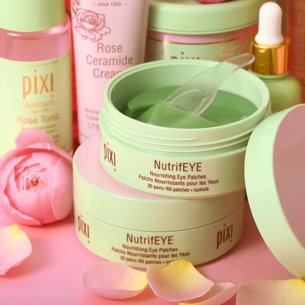 Pixi NutrifEYE Rose Eye Patches - 60ct: Paraben-Free, For Normal Skin, Eye Masks - Image 7