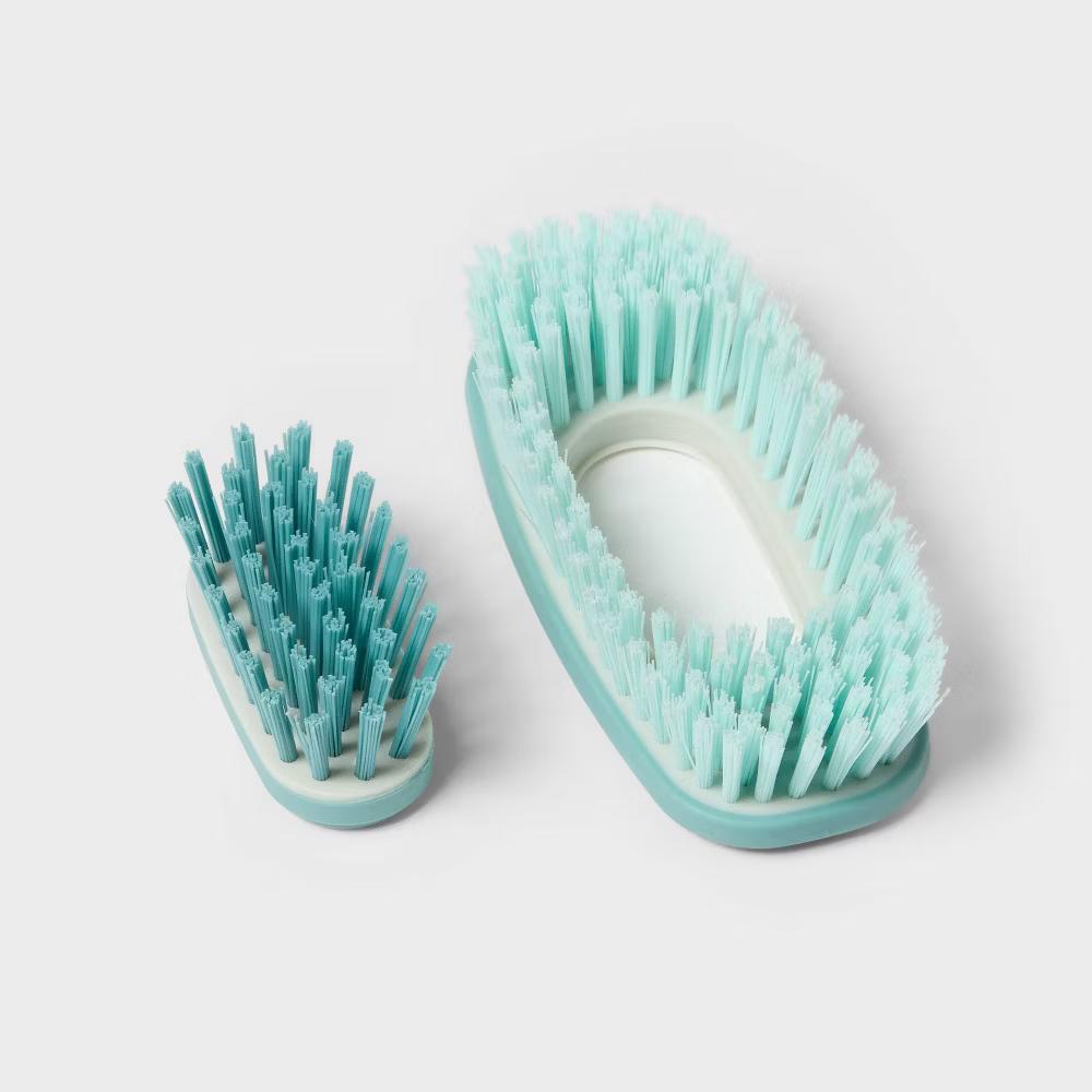 Bristled Handheld Comfort Grip Cleaning Brush - Image 2