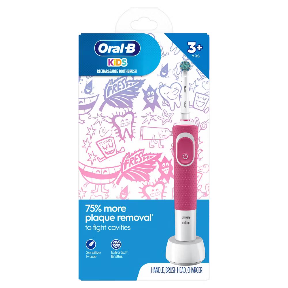 Kids' Electric Toothbrush with Sensitive Brush Head and Timer - Image 9