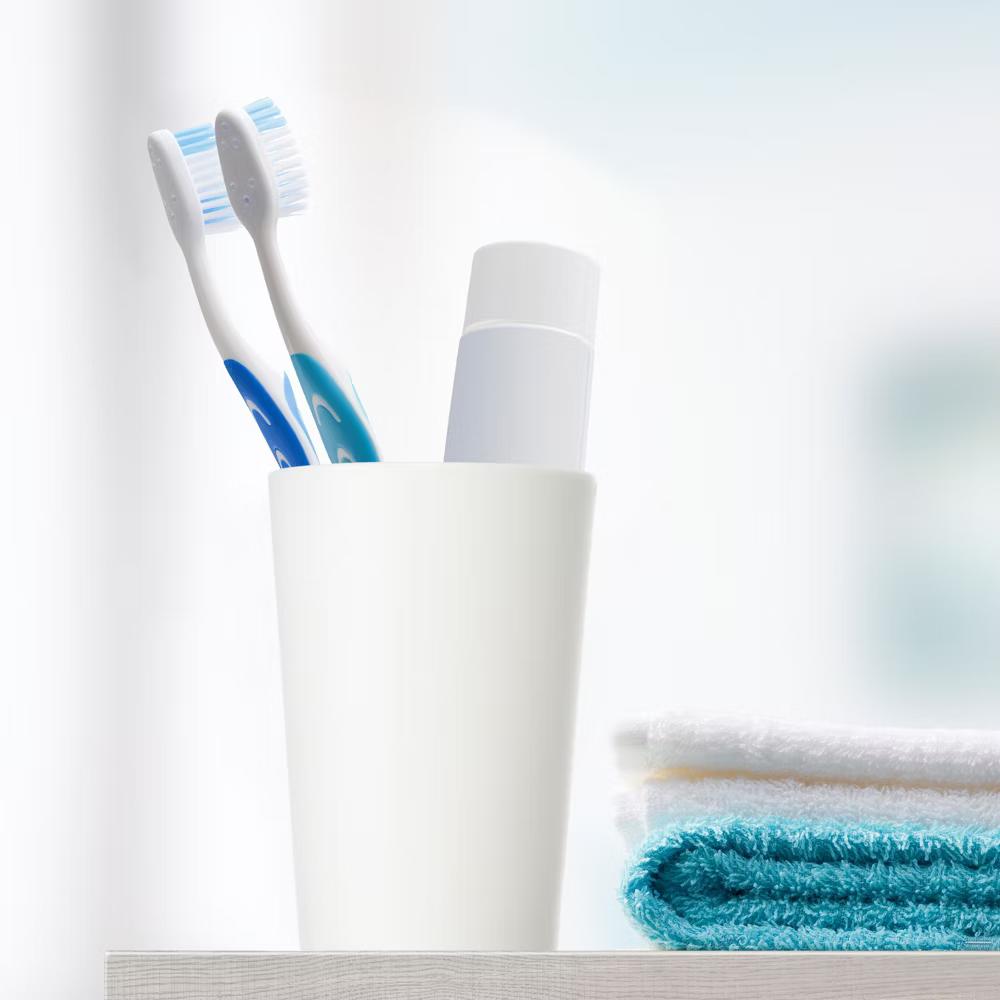 Bathroom Toothbrush Tumblers PP Cup for Bathroom 4.92''x3.03'' 2pcs - Image 22