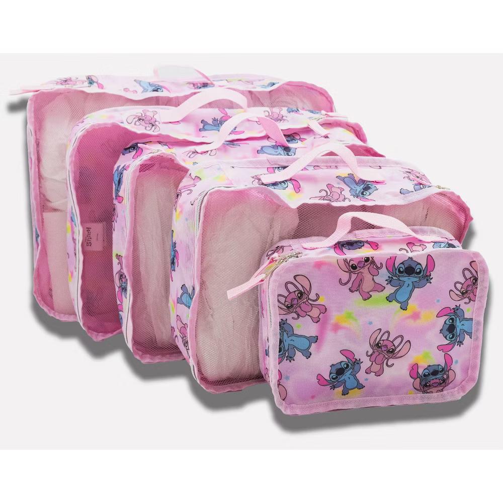 Stitch 5pk Packing Cube - Stitch Pink - Image 5